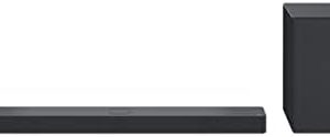 LG DSC9S 3.1.3 Soundbar (400W) mit kabellosem Subwoofer (Dolby Atmos, HDMI, Bluetooth), Schwarz [Modelljahr 2023]