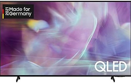 Samsung QLED 4K Q60A TV 65 Zoll (GQ65Q60AAUXZG), Quantum HDR, Quantum Prozessor Lite 4K, 100% Farbvolumen [2021]