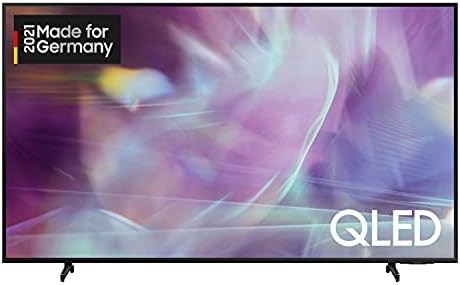 Samsung QLED 4K Q60A TV 65 Zoll (GQ65Q60AAUXZG), Quantum HDR, Quantum Prozessor Lite 4K, 100% Farbvolumen [2021]