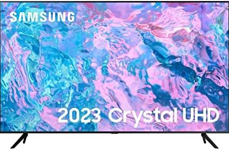 Samsung Crystal UHD CU7172 43 Zoll Fernseher (UE43CU7172UXXH, 2023 Modell), PurColor, Crystal Prozessor 4K, Motion Xcelerator, Smart TV [2023]