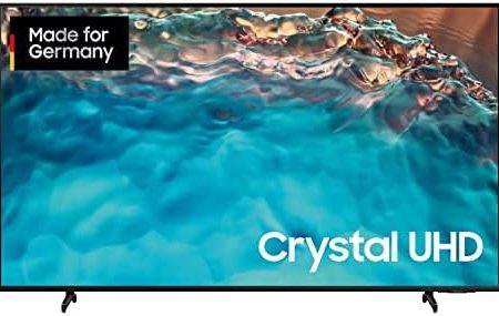 Samsung Crystal UHD BU8079 43 Zoll Fernseher (GU43BU8079UXZG, Deutsches Modell), HDR, Crystal Prozessor 4K, Dynamic Crystal Color, Smart TV [2022]