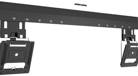 WORLDLIFT Ultra Slim TV Wandhalterung Flache Micro Gap ultradünne für 37-80" MAX 75 kg MAX VESA 600x400mm 9.5 mm Wandabstand Kompatibel mit für Samsung Frame TVs (2021-2023) entwickelt