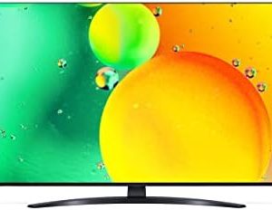 LG 43NANO769QA TV 109 cm (43 Zoll) NanoCell Fernseher (Active HDR, 60 Hz, Smart TV) [Modelljahr 2022]