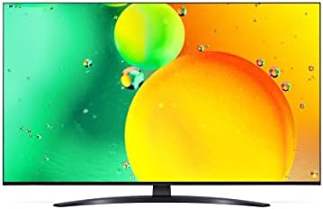 LG 43NANO769QA TV 109 cm (43 Zoll) NanoCell Fernseher (Active HDR, 60 Hz, Smart TV) [Modelljahr 2022]