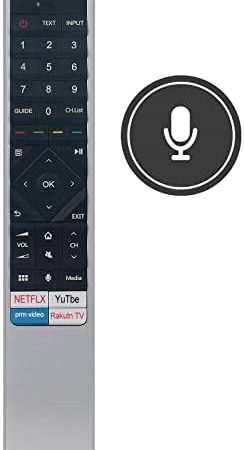 Neu ERF6A64 Fernbedienung Ersatz ERF6A64 TV Ersatz Fernbedienung für HISENSE TV ERF6A64 HT267138 65U8QF 88L5VG Remote Controller