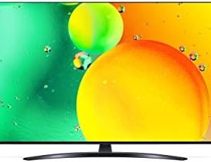 LG 55NANO769QA TV 139 cm (55 Zoll) NanoCell Fernseher (Active HDR, 60 Hz, Smart TV) [Modelljahr 2022]