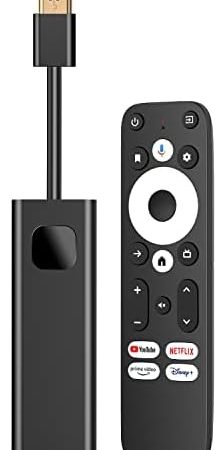 TV Stick Android 11.0 [Google-Zertifiziert] - 4K Media Streaming Device mit Google Chromecast [16GB ROM], HDMI für Fernseher, Google Play Store, Sprachassistent