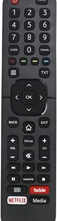 EN2BB27HB Ersatz Fernbedienung - VINABTY EN2BB27H T225284 TV Fernbedienung für Hisense TV H65AE6030 H55AE6030 H50AE6030 H43AE6030 H32AE5500 H39AE5500 H43AE5500 H43AE6000 H50AE6000 H55AE6000 H65AE6000