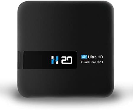 H20 Android 10 0 TV Box, Smart TV Box RK3229 USB 2 0 Ultra HD 4K HDR Android TV Box, Unterstützt Bildschirmspiegelung, 8GB RAM 128GB ROM Set Top TV Box