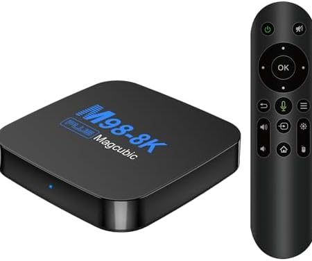 TV Box Android 13.0 TV Box, 2GB 16GB Allwinner H618 cortex-A53 Android Box Support YouTube/Prime Video/Netflix 4K HDR H.265 HEVC 2.4G/5G WiFi BT5.0 mit Fernbedienung