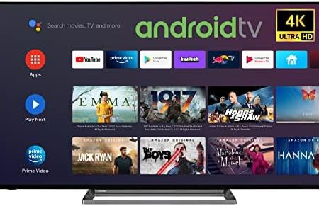 Toshiba 65UA3D63DG 65 Zoll Fernseher/Android TV (4K Ultra HD, HDR Dolby Vision, Smart TV, Chromecast Built in, Triple-Tuner) [2023]