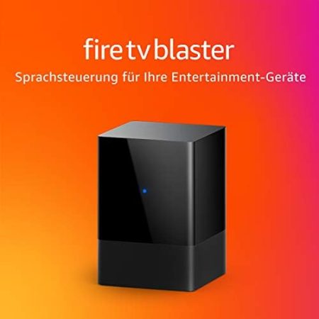 Fire TV Blaster│Alexa-Sprachsteuerung (An/Aus und Lautstärke) für Home-Entertainment-Geräte (kompatibles Fire TV- und Echo-Gerät erforderlich)