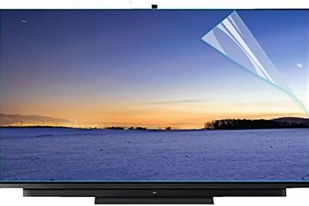 32-75 Zoll Blendschutzfolie Für Fernseher, Anti Blue Light TV Bildschirmschutzfolie Staubdichte Filterfolie, Schützen Sie Ihre Augen Für Samsung, Sharp, TCL, Sharp, Toshiba Etc TV / 49in1075x604mm