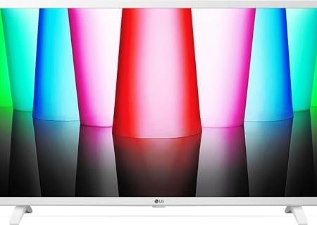 LG 32LQ63806LC TV 80 cm (32 Zoll) LCD Fernseher (1080p FHD, 60 Hz, Smart TV, weiß) (Modelljahr 2022)