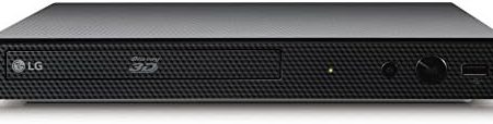 LG BP450 3D Blu-ray Player (Smart TV, DLNA, Upscaler 1080p, LAN, USB) schwarz