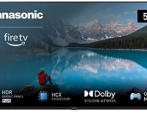 Panasonic TX-50MXW834, 50 Zoll 4K Ultra HD LED Smart TV, High Dynamic Range (HDR), Dolby Atmos & Dolby Vision, Fire TV, Prime Video, Alexa, Netflix, Game Modus, Schwarz