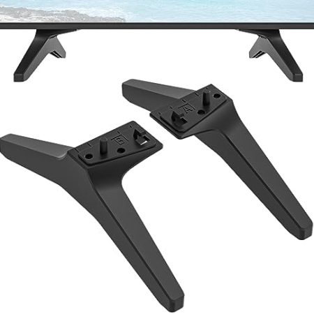 Dinghosen TV Stand Base for LG TV Legs Replacement 49 59 55 Inch TV Replacement Legs for 55UN7300AUD 55UM6910PUC 55UM7300AUE LG TV Stand with Screws - Easy to Install