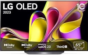 LG OLED65B39LA TV 165 cm (65 Zoll) OLED Fernseher (Dolby Atmos, Filmmaker Mode, 120 Hz) [Modelljahr 2023]