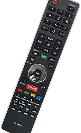 ALLIMITY ER-33903HS Fernbedienung Ersetzt für Hisense TV 50K220 LHD24K300WSEU LHD29K300WSEU LHD32K160 LHD32K160WSEU LHD32K166WSEU LHD32K20DW LHD32K20DWEU LHD32K20SEU LHD32K366WSNEU