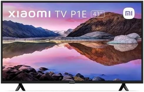 Xiaomi Smart TV P1E 43 Zoll (UHD, HDR 10, MEMC, Triple Tuner, Android, Prime Video,Netflix,google assistant, bluetooth, HDMI, USB)