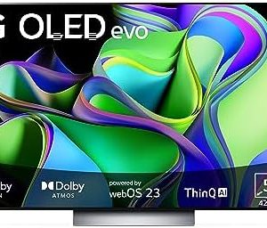 LG OLED55C37LA TV 139 cm (55 Zoll) OLED evo Fernseher (Smart TV, Brightness Booster, 120 Hz) [Modelljahr 2023]