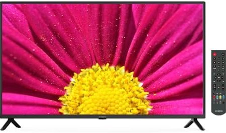 STRONG SRT40FF2003, 40 Zoll Full HD LED TV, 100 cm Display, Triple Tuner (DVB-T2 HEVC 265/C/S2), Dolby Audio Digital, F200 TV-Serie, 3X HDMI, 2X USB