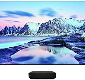 Hisense 100L5F-D12 (100 Zoll) Laser-Projektor (100" DNP, 4K, UHD, HDR, Laser Technologie, VIDAA U Smart-TV, Triple Tuner DVB-C/S/S2/T/T2, Lieferung inkl. Soft Screen)