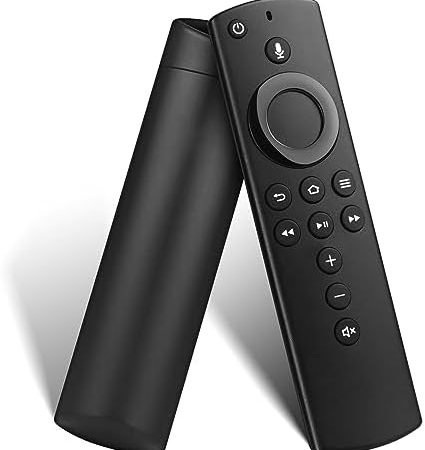 L5B83H Sprachfernbedienung Ersatzfernbedienung Kompatibel mit Smart TVs Stick (2nd Gen),Smart TVs Cube(1st Gen,2nd Gen),Smart TVs Stick 4K,Smart TVs Stick Lite