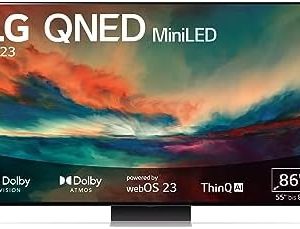 LG 86QNED866RE 218 cm (86 Zoll) 4K QNED MiniLED TV (Active HDR, 120 Hz, Smart TV) [Modelljahr 2023]