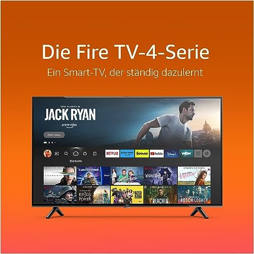 Amazon Fire TV-4-Serie Smart-TV mit 43 Zoll (109 cm), 4K UHD