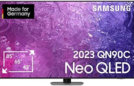 Samsung Neo QLED 4K QN90C 43 Zoll Fernseher (GQ43QN90CATXZG, Deutsches Modell), Neo Quantum HDR, Neural Quantum Prozessor 4K, Dolby Atmos, Smart TV [2023]