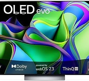 LG OLED65C37LA TV 165 cm (65 Zoll) OLED evo Fernseher (Smart TV, Brightness Booster, 120 Hz) [Modelljahr 2023]