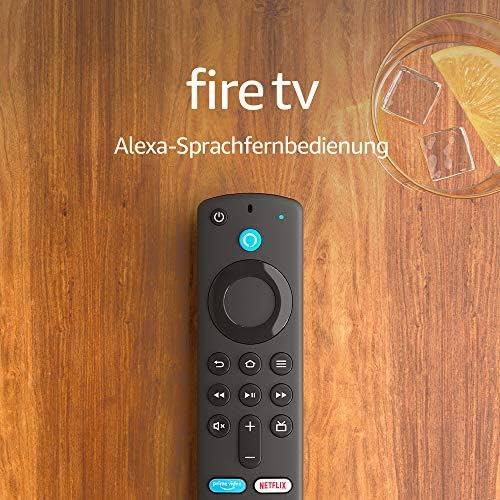 Alexa-Sprachfernbedienung (3. Gen.) für Fire TV, mit TV-Steuerungstasten | Kompatibles Fire TV-Gerät erforderlich | 2021
