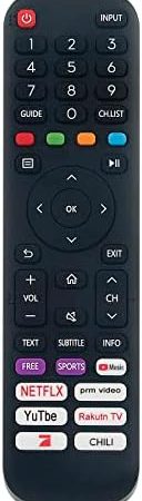 Neu EN2AL30H ErsatzFernbedienung - EN2AL30H TV Fernbedienung Ersatz für HISENSE Smart TV EN2AL30H Remote Controller