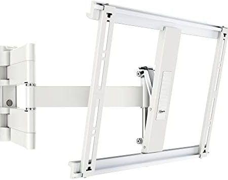 Vogel's Thin 445 schwenkbare TV-Wandhalterung für 26-55 Zoll (66-140 cm) Fernseher, schwenkbar bis zu 180°, neigbar, max. 18 kg, max. VESA 400 x 400, ultradünne TV Halterung, TÜV-Zertifiziert