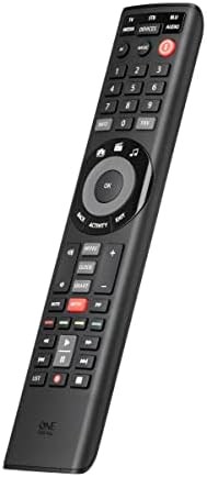 One For All Smart Control 5 Universal Fernbedienung - Steuerung von 5 Endgeräten - Funktioniert garantiert mit allen Herstellermarken – Kostenloser App zur Einrichtung - Optimiert für Smart TV URC7955