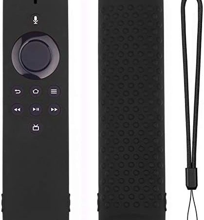 KERDEJAR Für Amazon Fire TV Stick Lite Fernbedienung Silikon Hülle Schutzhülle Skin Fernbedienung Schutz Silikon Cover