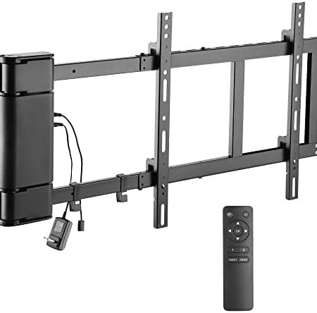 RICOO TV Wandhalterung Elektrisch Schwenkbar für 32-65 Zoll, Universal TV Halterung SE2544, Fernsehhalterung für Wand, Wandhalterung Fernseher 55 Zoll, bis 45 Kg mit max. VESA 400x400 mm