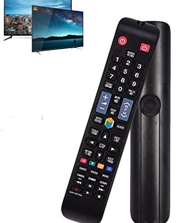 Ersatz Fernbedienung für Samsung Smart TV Universal Fernbedienung Fernseher TV Remote Control für Samsung AA59–00790 A BN59–01178B BN59–01178r (1#)