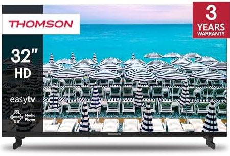 Thomson 32 Zoll (80 cm) Easy TV LED HD Fernseher – 32HD2S13-2023