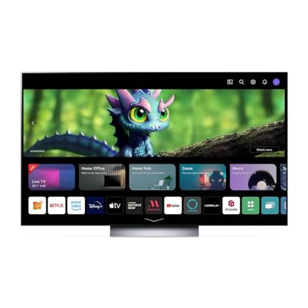 LG OLED55C31LA TV 139 cm (55 Zoll) OLED evo Fernseher (Smart TV, Filmmaker Mode, 120 Hz) [Modelljahr 2023]