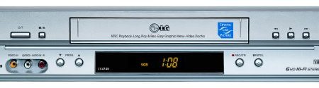 LG LV 4745 HiFi-Videorecorder Silber