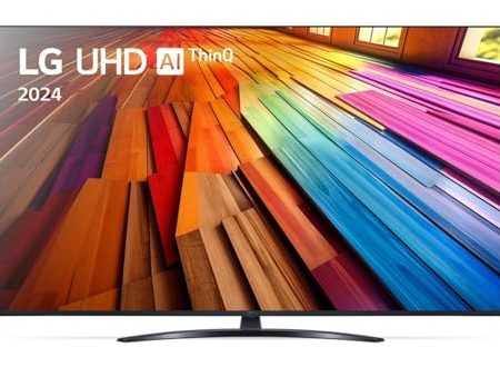 LG 55UT81 LED-TV, 139 cm, 4K, UHD, Smart-TV, 2024, Schwarz und Blau