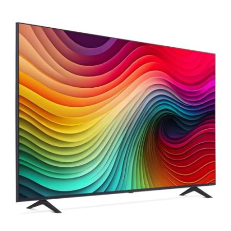 LG 65NANO81T6A TV 65" (165 cm) NanoCell Fernseher (α5 Gen7 4K AI-Prozessor, webOS 24, HDR10, bis zu 60Hz) [Modelljahr 2024]