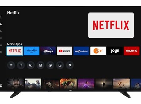 JVC Fernseher 55 Zoll Smart TV powered by TiVo (4K UHD, HDR Dolby Vision, Dolby Atmos, Triple-Tuner, 6 Monate HD+ inkl.) LT-55VU3455