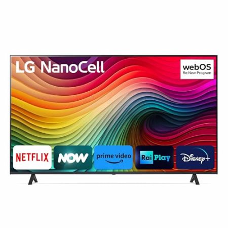 LG Nanocell TV 2024 | 55NANO81 | 55 Zoll | UHD | Prozessor α5 Gen7 AI 4K