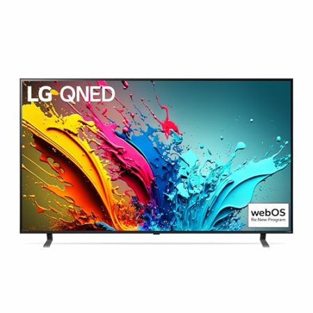 LG 86QNED85T6C 86 Zoll, 4K QNED, Smart TV, HDR10, WebOS24, Serie 85, Hochleistungsprozessor, Dolby Digital Plus, Gaming