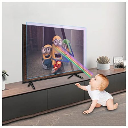 KELUNIS TV-Blaulicht-Displayschutzfolie, Bildschirmschutz-Panel Für Monitore LCD-TV-Zubehör Reduziert Die Digitale Augenbelastung Für LCD, LED, OLED & QLED 4K HDTV,60" (1338 * 756)