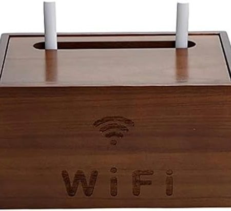 WLAN-Router-Box, Router-Regal, Router-Aufbewahrungsbox, Box, Router-Aufbewahrungsbox, Router-Halterung, Set-Top-Wandhalterung, Router-Ständer, Regalhalterung for TV-Zubehör, Router-TV-Box, Set-Top-Box