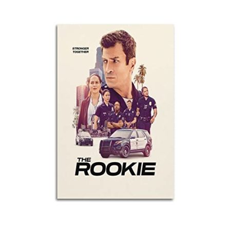 xze Poster, Motiv: The Rookie TV-Serie, dekoratives Leinwandposter, ästhetisches Poster, Wandkunst, Dekor-Poster, 20 x 30 cm, ungerahmter Stil